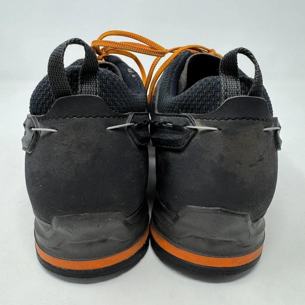 Salewa Mountain Trainer 2 GTX Hiking Shoe Black Orange Gore-tex Vibram Men's 8.5